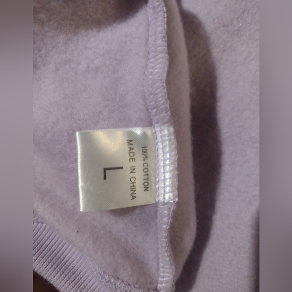 Ichoue Lavender zip up hoodie for French bulldogs Large - Picture 4 of 5